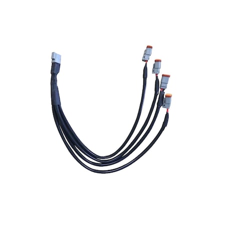 Black Oak Led Black Oak 4-Piece Connect Cable WH4